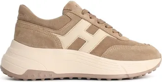Hogan Sneakers Hogan Hi Fi in camoscio Beige