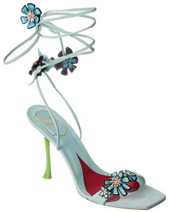 Roger Vivier Suede Sandal