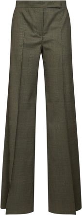Max Mara Broeken, Dames, Groen, S, Wol, Max Mara Rtw