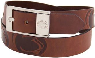 Eagles Wings Penn State Nittany Lions Brandish Leather Belt - Brown at Nordstrom, Size 40