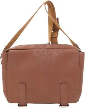 Loewe Pre-owned Cross Body Bags, female, Brown, Size: ONE SIZE Pre-owned Shoulder bag