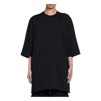 Rick Owens T-Shirts, male, Black, M, Jumbo SS T