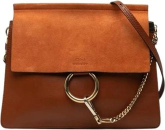 Chlo&eacute; Borsa a tracolla Faye Pre-owned - - Pre-owned - Donna - Marrone - ONE SIZE