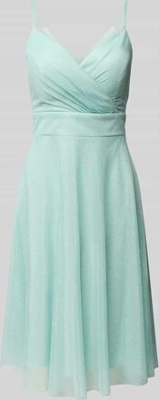 Troyden Collection Cocktailkleid mit Taillenband in Mint, Größe 32