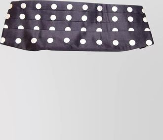 Dolce & Gabbana silk polka-dot cummerbund