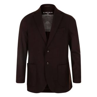 Circolo 1901 Blazers, male, Brown, XL, Stylish Blazers and Suits