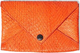 Osklen Portemonnee met knopen - Oranje