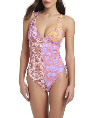Red Carter At First Glance X-Back One-Piece