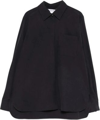 Max Mara Mxmsiamese Shirt - Dames - Overhemden - Blauw - S - Overhemden