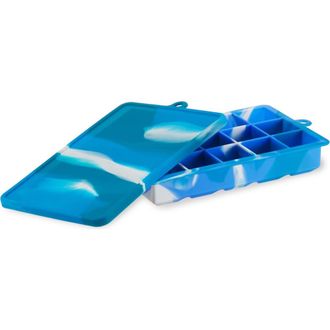 Host 1.25 Ice Cube Tray with Lid in Blue Marble at Nordstrom