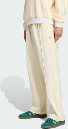 adidas Originals ADIDAS Originals Mens Premium Baggy Track Pants - Cream - Size X-Small