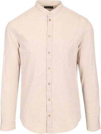 Emporio Armani Mandarin Collar Shirt