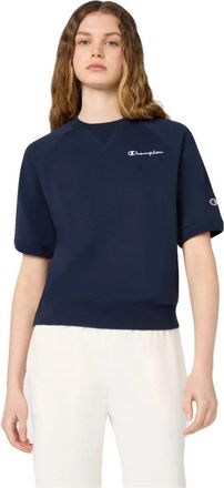 Champion Crewneck Sweatshirt - Dames - Sweatshirts - Blauw - M - Hoodies & sweatvesten