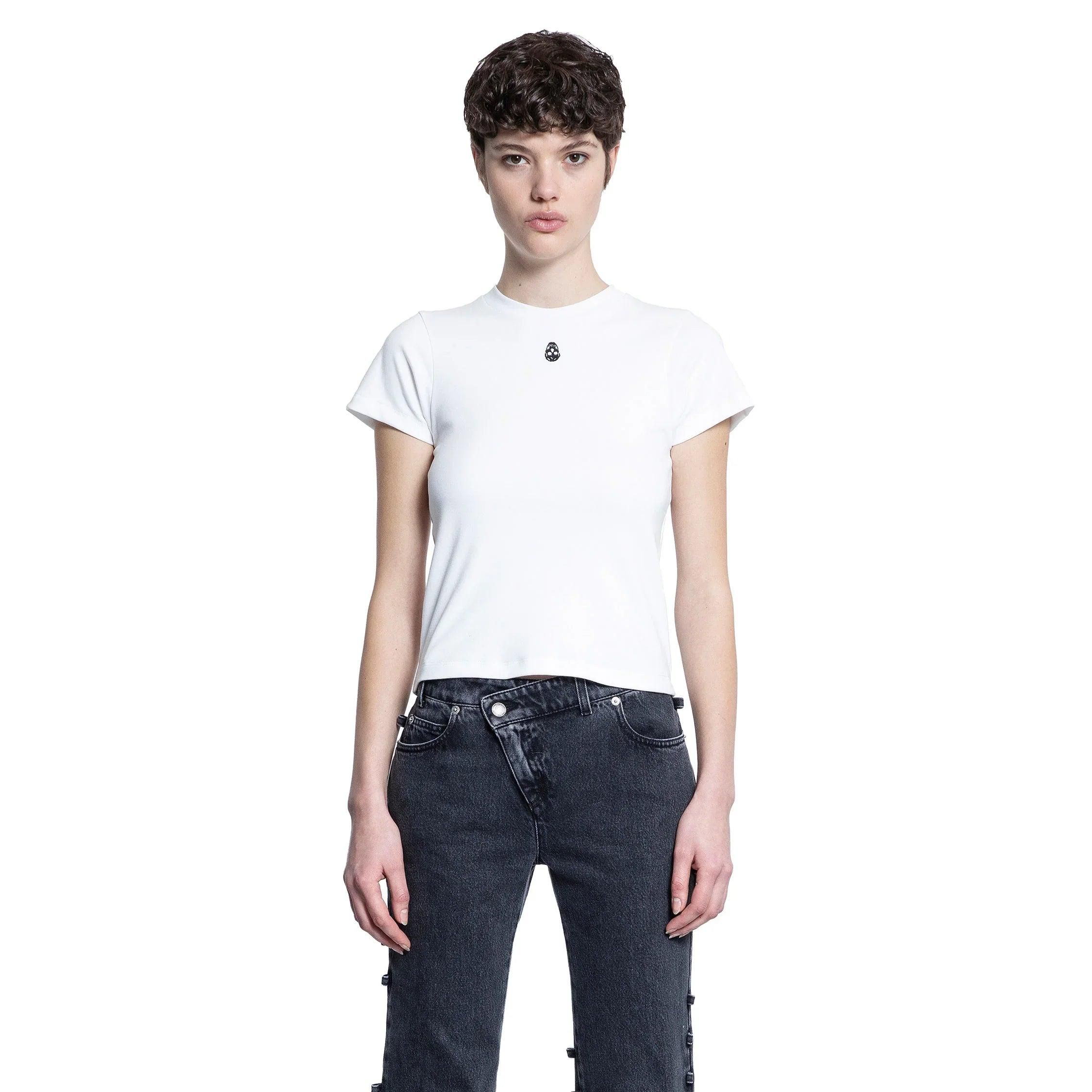 Alexander McQueen Cropped T-Shirt from $487.00 - on Stylight