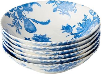 Certified International Gabrielle Blue Set Of 6 Soup Bowls