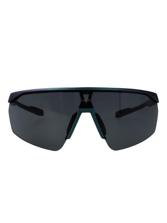 adidas geometric sunglasses - men - Acetate - 99 - Blue