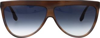 Victoria Beckham Stijlvolle zonnebril - Dames - Zonnebrillen - Bruin - 65 MM - Accessoires