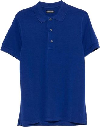 Tom Ford T-shirts en polos - Heren - Polos - Blauw - M - Tops