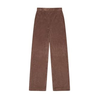Circolo 1901 Stijlvolle Herenbroek - Dames - Straight fit broeken - Bruin - M - Broeken