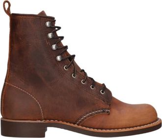 Red Wing Shoes Red Wing Leren Laarzen 3362 - Dames - Veterlaarzen - Bruin - 36 EU - Leer - Schoenen
