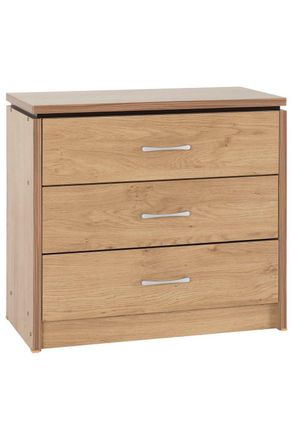 Seconique Charles 3 Drawer Chest