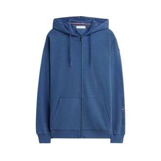 Tommy Jeans Sudadera con cremallera completa - Sweatshirts & Hoodies - Hombre - Azul - XL