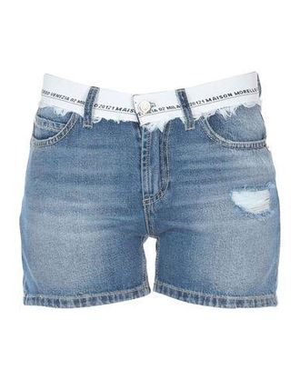 Frankie Morello BOTTOMWEAR - Denim shorts on YOOX.COM