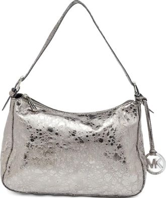 Michael Kors Borsa a spalla in pelle verniciata 2024 - Grigio