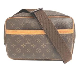 Louis Vuitton Pre-owned Cross Body Bags, female, Brown, Size: ONE SIZE Pre-owned Canvas Cross Body Bag