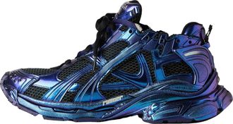 Balenciaga Runner Iridescent Sneaker Blue 772774WRNBT4000