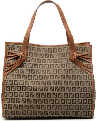 Fendi Pre-owned Fendi Zucchino Canvas Tote Ladies 8MPM9W5002JVU41I