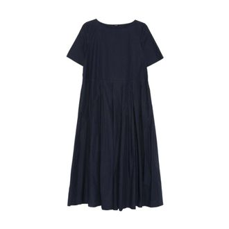 Apuntob Midi Dresses, female, Blue, Size: L Gonna Pieghe