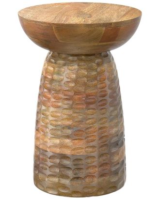 Simpli Home Boyd 13In Solid Wood Contemporary Accent Table