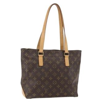 Louis Vuitton Pre-owned Tote Bags, female, Brown, Size: ONE SIZE Pre-owned Canvas Tote Bag