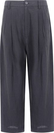 Ziggy Chen Pants Pleated Tapered Trouser