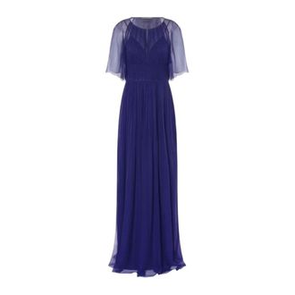 Alberta Ferretti Alberta Ferretti, Gowns, female, Blue, Size: XL Polyester dresses and jumpsuits