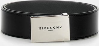 Givenchy Black Logo Buckle Belt