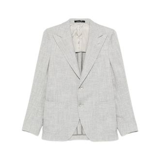 Tagliatore Blazers, male, Gray, Size: M G-Pl26K Blazer
