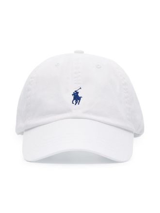 Polo Ralph Lauren logo-embroidered cotton-canvas cap - men - Cotton - One Size - White
