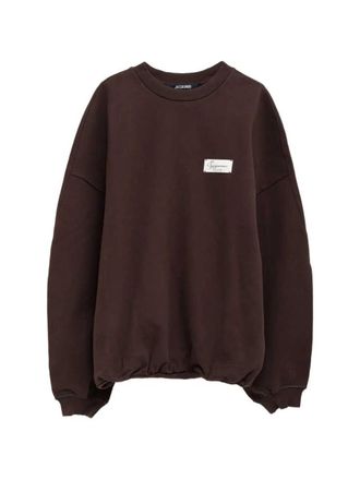 Jacquemus Ruban sweatshirt met logoapplicatie