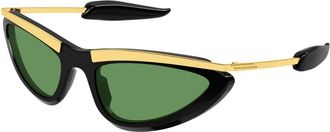Bottega Veneta Prisma Cat Eye Zonnebril - Dames - Zonnebrillen - Zwart - 58 MM - Accessoires