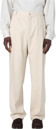 Saint Laurent Hombre, Pantalones, Blanco, Talla: S