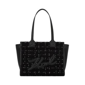 Karl Lagerfeld Mujer, Bolsos, Negro, Talla: ONE Size