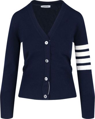 Thom Browne Cardigan Dettaglio 4-Bar