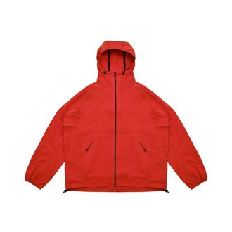 Oakley Rain Proof Jackets, male, Red, Size: M Fusion Windbreaker