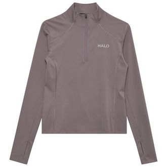 Halo Training Half Zip Funktionsshirt f&uuml;r Damen | grau