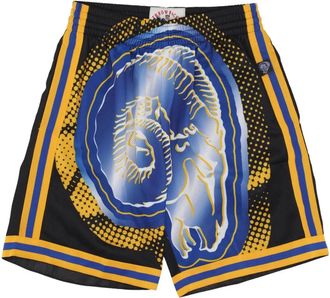 Mitchell & Ness Sportswear, male, Multicolor, Size: S NFL Big Face Basketball Shorts Losram