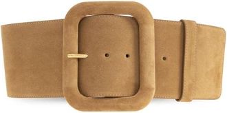 Ami De Coeur Buckle Riem - Dames - Riemen - Bruin - 85 CM - Leer - Accessoires
