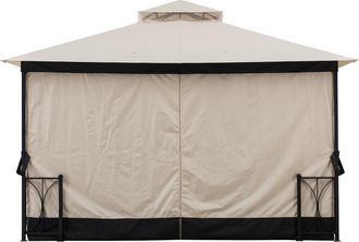 Sunjoy Direct Curtain For 11x13 Belcourt Gazebo