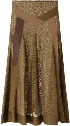 Pinko Sagrantino ST3 - Dames - Midirokken - Groen - L - Rokken